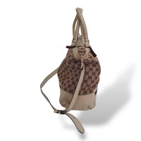 Bolsa Gucci Mayfair Web Bow Off White
