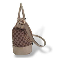 Bolsa Gucci Mayfair Web Bow Off White