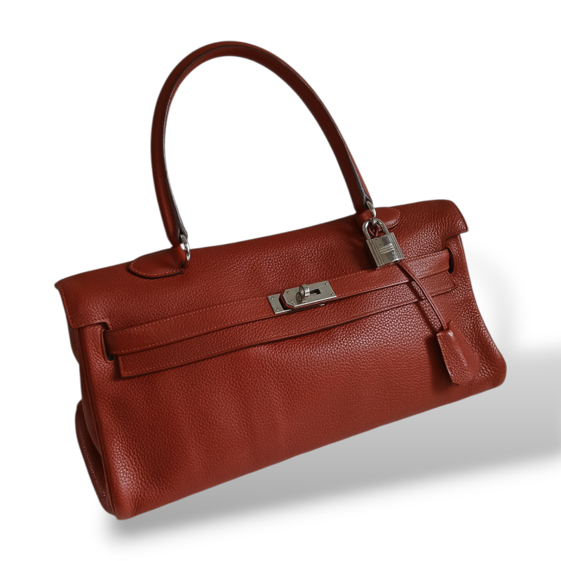 Bolsa Hermès Kelly Shoulder Rouge Venetian