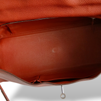 Bolsa Hermès Kelly Shoulder Rouge Venetian