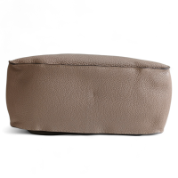 Bolsa Hermès Jypsiere 34 Beige Marfa Couro Clemence Ferragem Palladium