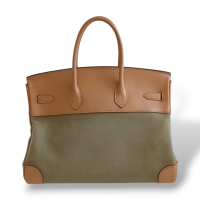 Bolsa Hermès Birkin 35 Toile Swift Chai Edição Limitada
