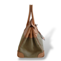 Bolsa Hermès Birkin 35 Toile Swift Chai Edição Limitada