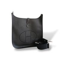Bolsa Hermès Evelyne GM Preta 