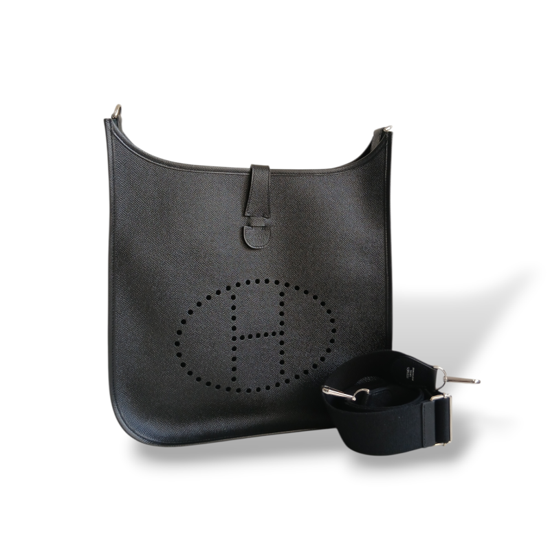 Bolsa Hermès Evelyne GM Preta 