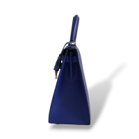 Bolsa Hermès Kelly 28 Azul 