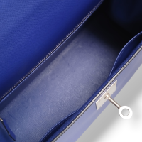 Bolsa Hermès Kelly 28 Azul 