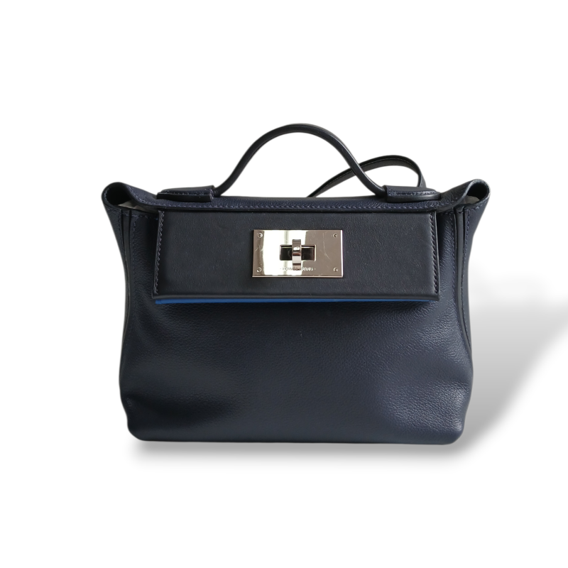 Bolsa Hermès 24/24 Azul Marinho 