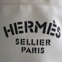 Bolsa Hermès Bucket Toile Chevron 