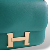 Bolsa Hermès Constance 24 Verde Bolsa Hermès Constance 24 Verde