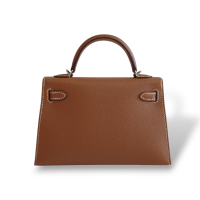 Bolsa Hermès Epsom Kelly 20 Caramelo 