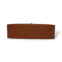 Bolsa Hermès Epsom Kelly 20 Caramelo 