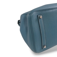 Bolsa Hermès Birkin 35 Azul 2010 Bolsa Hermès Birkin 35 Azul 2010
