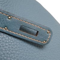 Bolsa Hermès Birkin 35 Azul 2010 Bolsa Hermès Birkin 35 Azul 2010