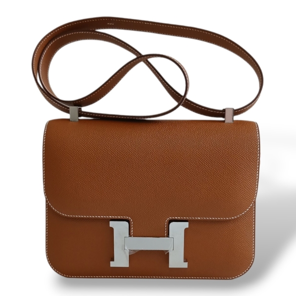 Bolsa Hermès Constance Epsom Gold 