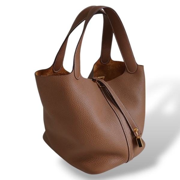 Bolsa Hermès Picotin 22 Gold 