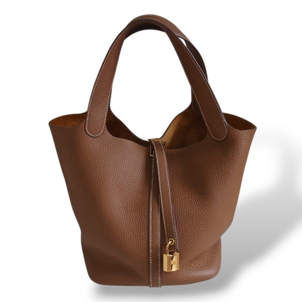 Bolsa Hermès Picotin 22 Gold 