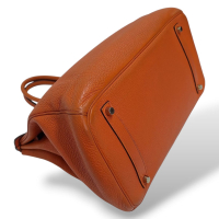 Bolsa Hermès Birkin 35 Laranja