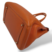 Bolsa Hermès Birkin 35 Laranja