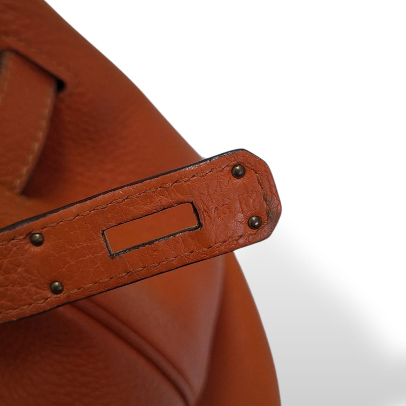 Bolsa Hermès Birkin 35 Laranja