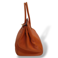 Bolsa Hermès Birkin 35 Laranja