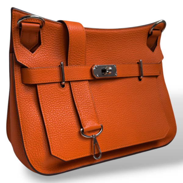 Bolsa Hermès Jypsiere 28 Laranja 