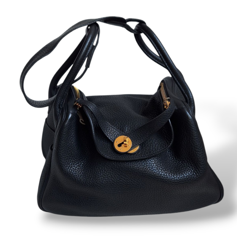 Bolsa Hermès Lindy Preta 30