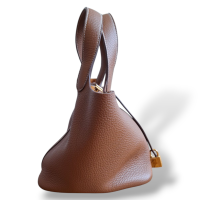 Bolsa Hermès Picotin 18 Gold com Ferragem Gold 2023