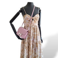 Bolsa Hermès Constance 18 Epsom Mauve Sylvestre 2023