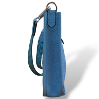Bolsa Hermès Evelyne TPM Turquesa 