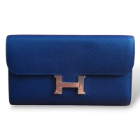 Bolsa Hermès Constance To Go Bleu De Prusse Ferragem Rose Gold