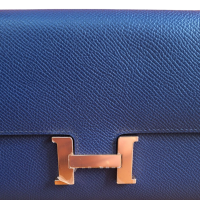 Bolsa Hermès Constance To Go Bleu De Prusse Ferragem Rose Gold