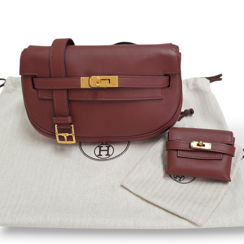 Bolsa Hermès Kelly Moove Shoulder Bag Rouge H