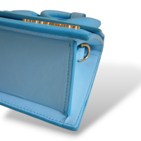 Bolsa Jacquemus Le Chiquito Noeud Degradê Azul Bolsa Jacquemus Le Chiquito Noeud Degradê Azul