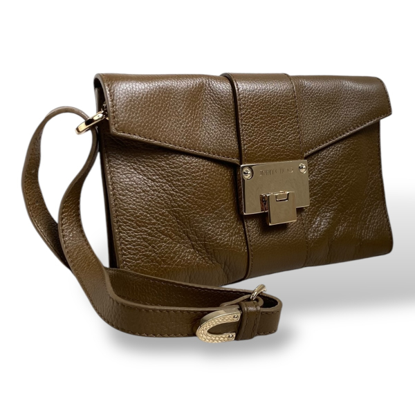 Clutch Jimmy Choo Marrom