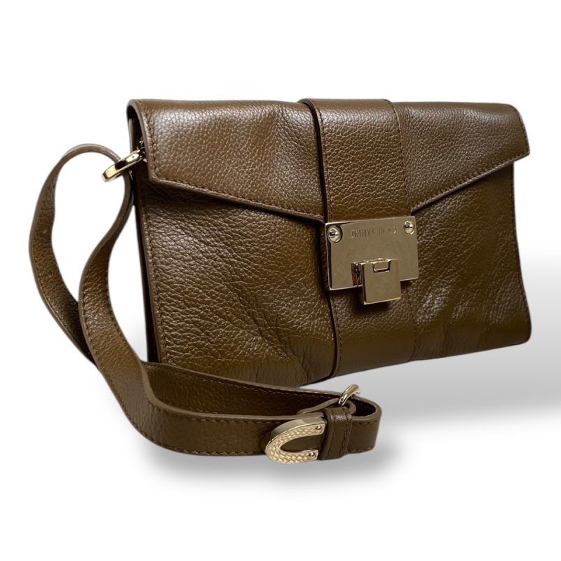Clutch Jimmy Choo Marrom Clutch Jimmy Choo Marrom
