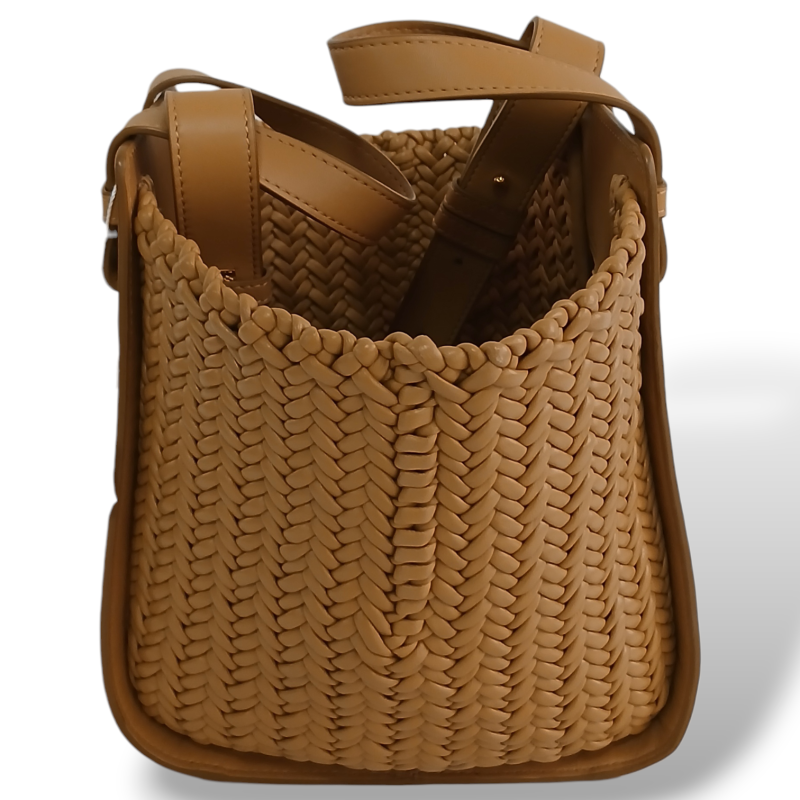 Bolsa Loewe Interwoven Mostarda