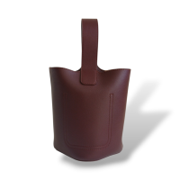 Bolsa Loewe Bucket Pebble Mini Vinho