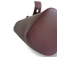 Bolsa Loewe Bucket Pebble Mini Vinho