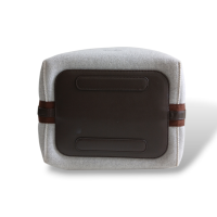 Bolsa Loro Piana Cashmere Cinza 