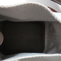 Bolsa Loro Piana Cashmere Cinza 