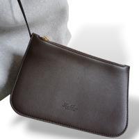 Bolsa Loro Piana Cashmere Cinza 