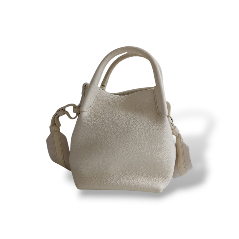 Bolsa Loro Piana Couro Off White