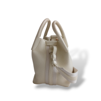 Bolsa Loro Piana Couro Off White