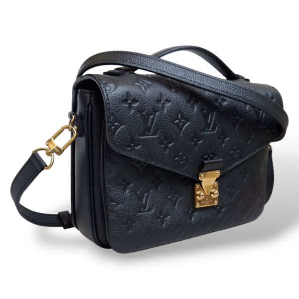 Bolsa Louis Vuitton Metis Preta 