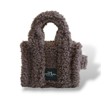 Bolsa Marc Jacobs The Teddy Cinza Small 