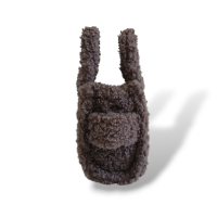 Bolsa Marc Jacobs The Teddy Cinza Small 