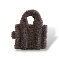 Bolsa Marc Jacobs The Teddy Cinza Small 