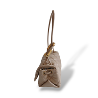 Bolsa Marc Jacobs The Quilted Leather Dual Bege Bolsa Marc Jacobs The Quilted Leather Dual Bege