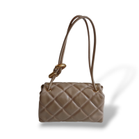 Bolsa Marc Jacobs The Quilted Leather Dual Bege Bolsa Marc Jacobs The Quilted Leather Dual Bege